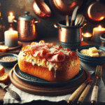 Pan de Ajo con Jamón y Queso: Receta Fácil para una Cena Deliciosa