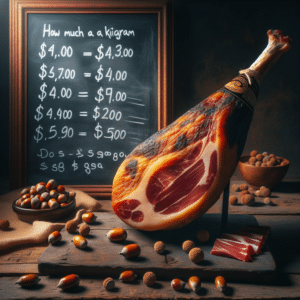 ¿Cuanto cuesta el kilo de jamon iberico de bellota