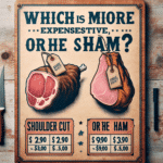 ¿Qué es más caro la paletilla o el jamón?